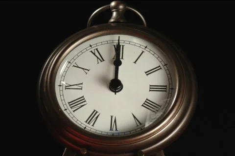 Clock 2 DV720 Time Lapse Stock Footage 332297