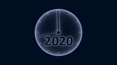 The clock 2021 Stock Footage 132967755