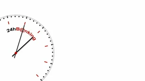 Clock: 24hBanking Stock Footage 10559328
