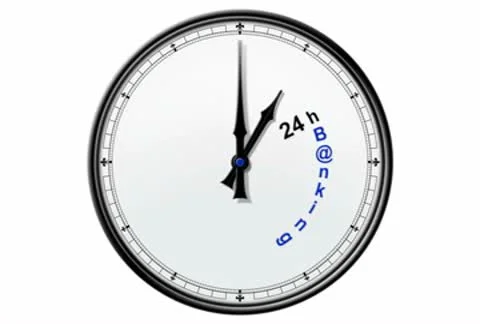 Clock: 24hBanking Stock Footage 10568489