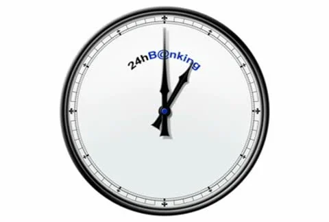 Clock: 24hBanking Stock Footage 10568499