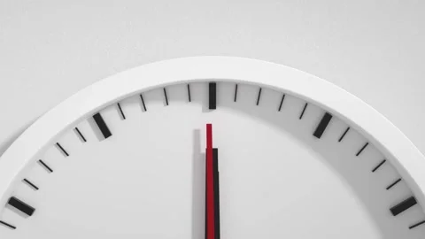 Clock 3d rendered 스톡 동영상 166139563