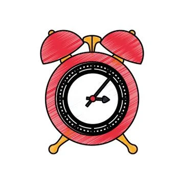 Clock and time concept イラスト素材