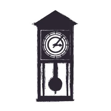 Clock and time concept イラスト素材