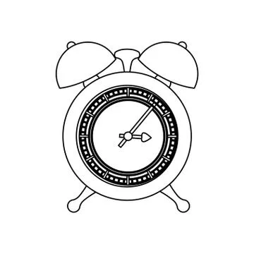 Clock and time concept イラスト素材