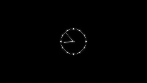 Clock animation, Clock Time Lapse Stock Footage 258107270