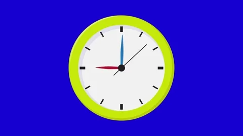 Clock Animation Stock Footage 311168045