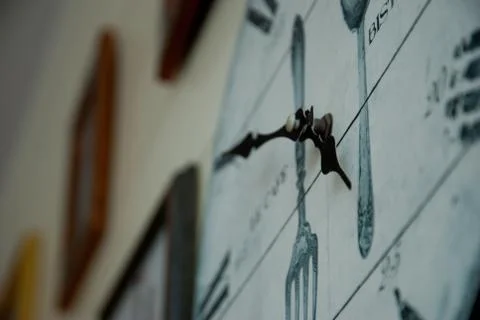 A clock background Foto stock