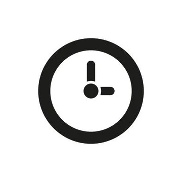 Clock bedroom icon vector basic design Stock Illustration