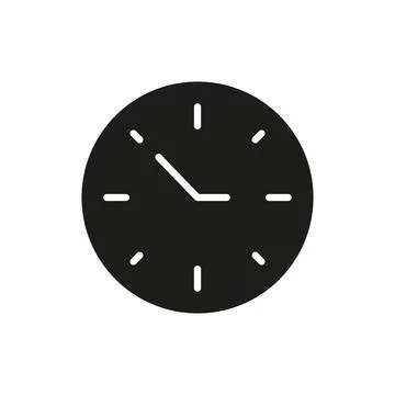 Clock bedroom icon vector basic design Stock Illustration