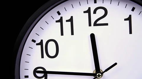 Clock on a black 00,00 TimeLapse 스톡 동영상 51115551