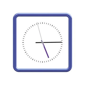 Clock blue An image of a nice blue clock Copyright: xZoonar.com/magannx 21... Stock Photos