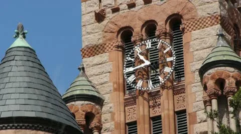 Clock Close Up Video stock 11848650