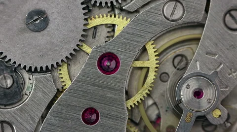Clock close up HD 1 Stock Footage 47033261