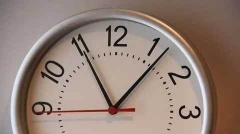 Clock Closeup 30sec 1080 HD  H264 Stock Footage 12114791