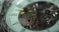 Clock closeup, eternal engine of human life, good and bad memories, thoughts HD Footage