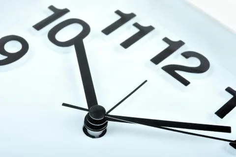 Clock closeup Stock Photos