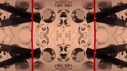 Clock cogs gears anddials Stock Footage 224737528