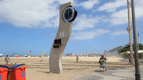 Clock countdown worldcup Stock-Footage 37656329