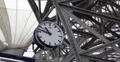 Clock DB German Railway Main Central Station Dresden Hauptbahnhof Historic Roof 4k or 4k+ Resolution