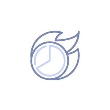 Clock Deadline: Time Management and Productivity Solutions for Your Business Stock Illustration