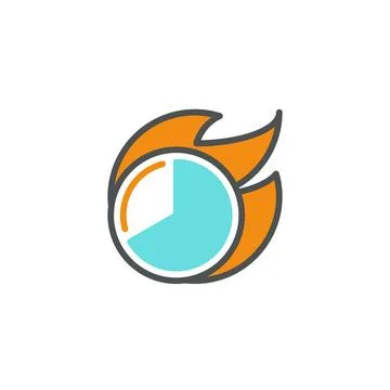 Clock Deadline: Time Management and Productivity Solutions for Your Business Stock Illustration