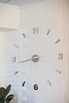 Clock, decor in the house. a practical gift Stock Photos