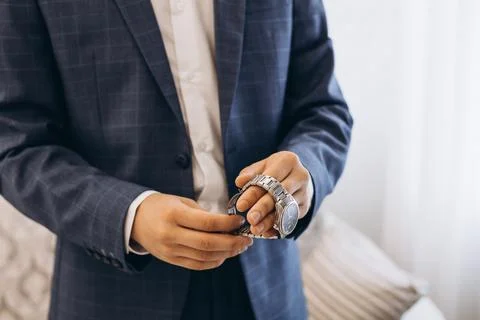 Clock, decor in the house. a practical gift Stock Photos