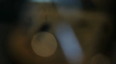 Clock dial macro / tilt-shift 01 Stock Footage 12447440