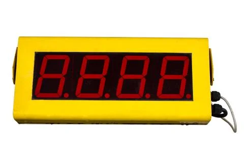 Clock Digital park 写真素材