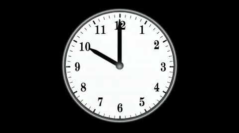 Clock exploding HD1080 Video stock 289110