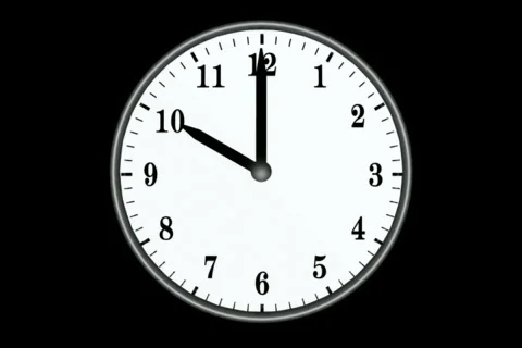 Clock explodling NTSC 스톡 동영상 289104