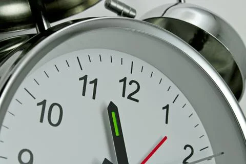 Clock face detail Stock Photos