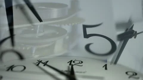Clock face Stock Footage 11351879