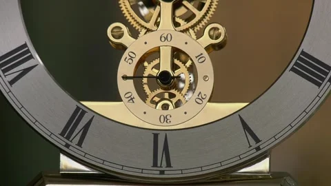 Clock face Stock Footage 254371092
