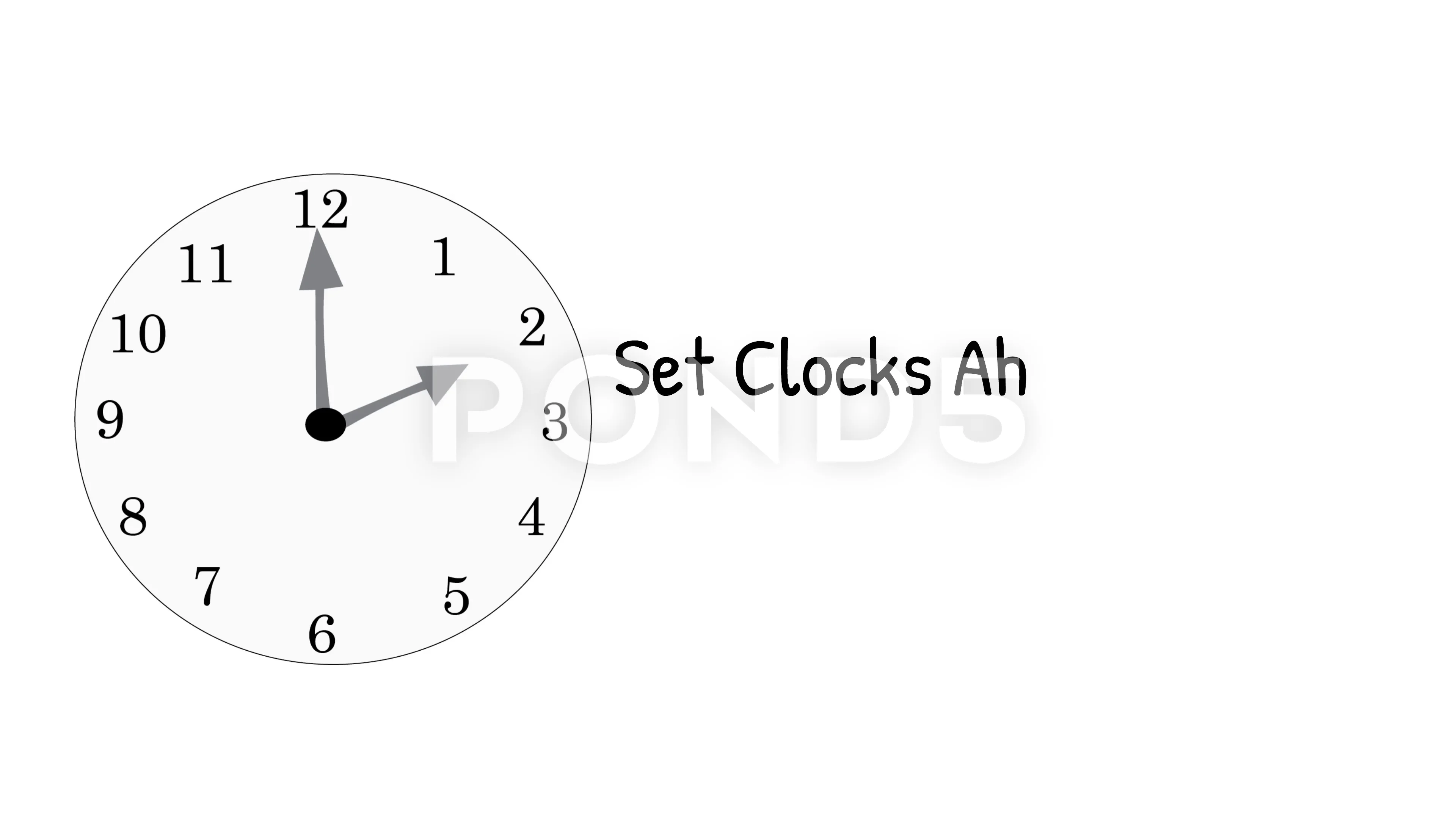 Animated Clock Face Stock Video Footage Royalty Free Animated Clock Face Videos Pond5