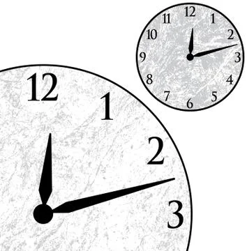 Clock face Illustration