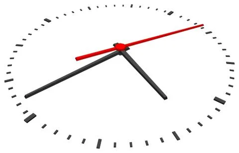 Clock face Stock Illustration