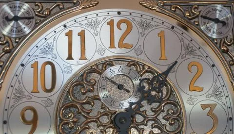 Clock Face Stockfoto's