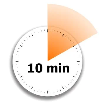 Clock face stopwatch Illustrazione stock