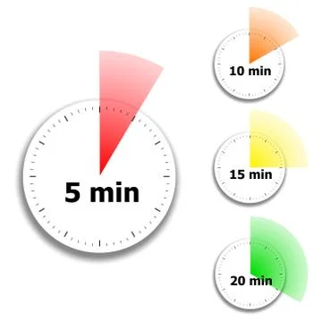 Clock face stopwatch pattern Stock Illustration