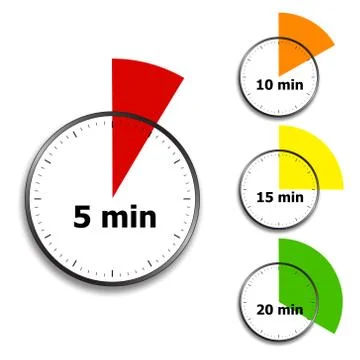 Clock face stopwatch pattern Illustrazione stock