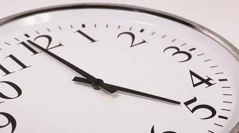 Clock Face Time Lapse Stock Footage 39375713
