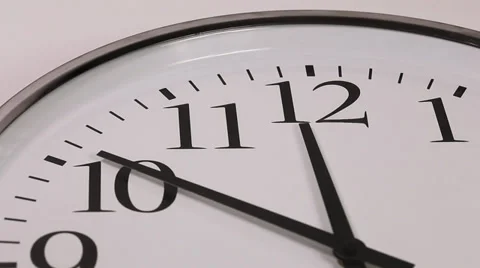 Clock Face Time Lapse Stock Footage 39375728