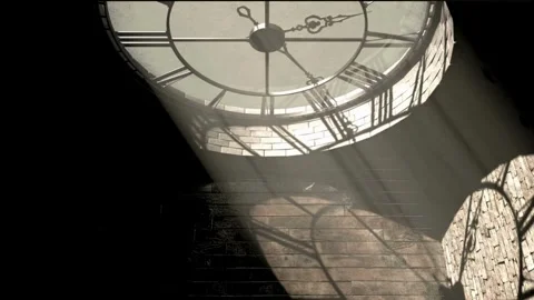 Clock face time lapse. showing timelapse of watch time ticking on a classic.. Stock Footage 272760061