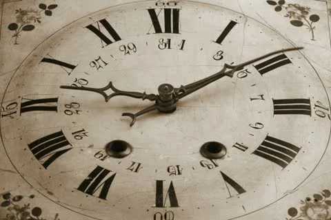 Clock Face Timelapse 4k Tritone Stock Footage 10897887