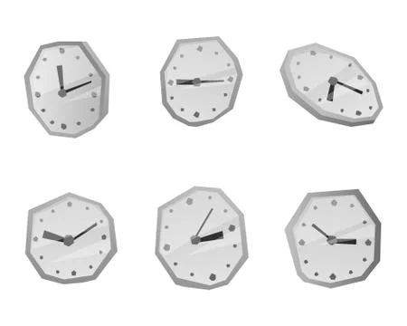 Clock face watch vector illustration 스톡 일러스트