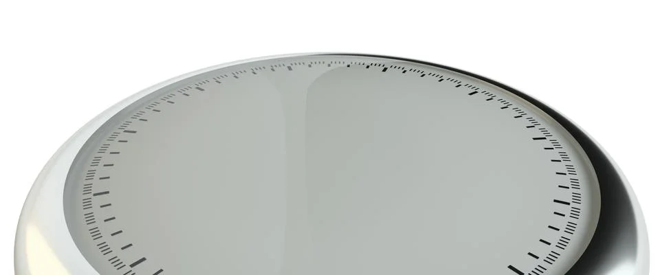 Clock face without numbers and arrows Stock Illustration