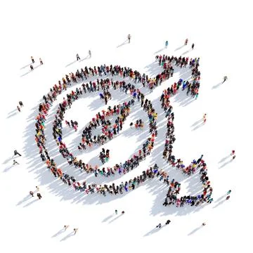 Clock fast mail delivery 3D rendering Stock Illustration