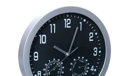 Clock Fast Time Accelerated 01 4k Stock Footage 40192305
